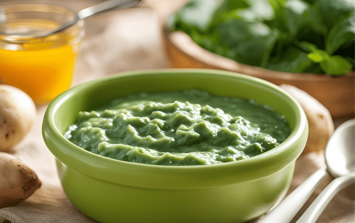 Spinach and Potato Mash