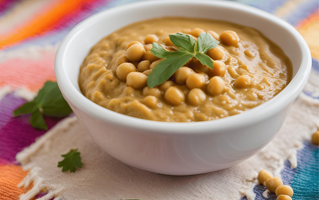 Eggplant and Chickpea Puree